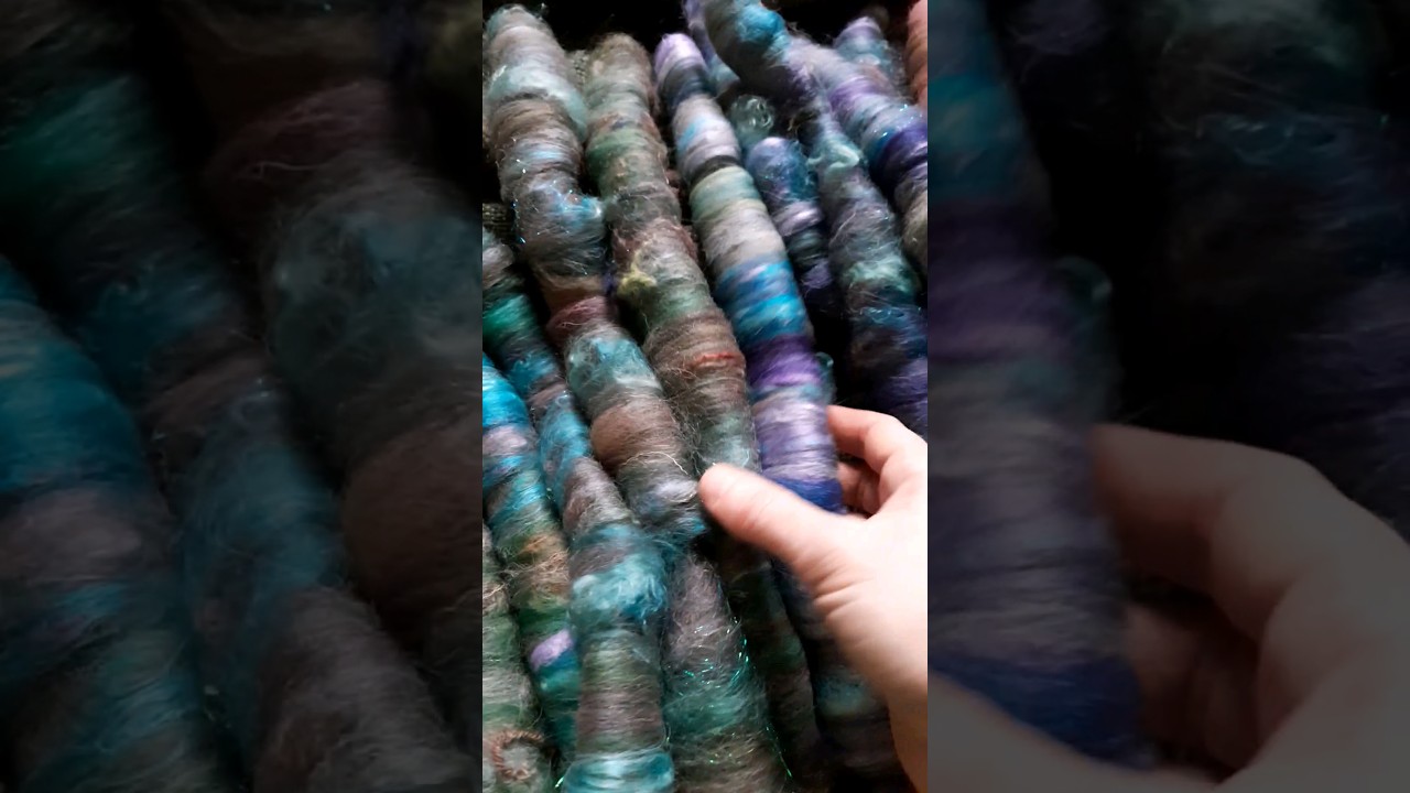 Rolags For Handspinning 