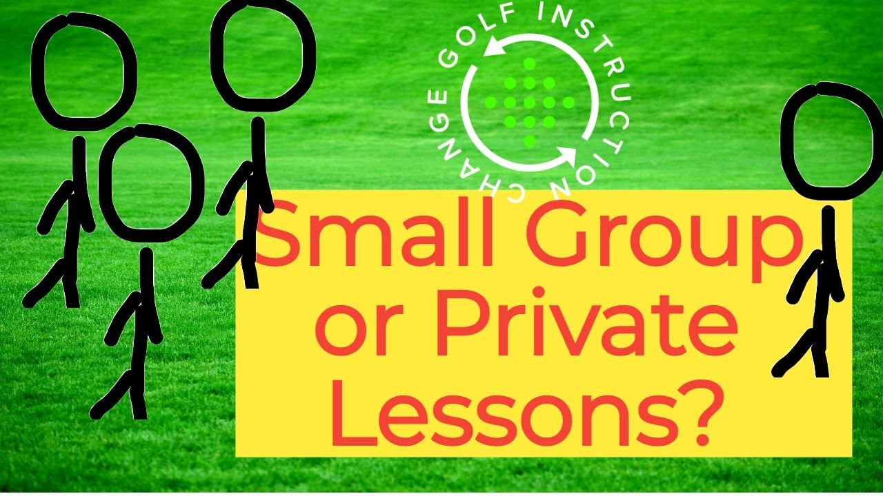 Should you take group or private golf lessons
