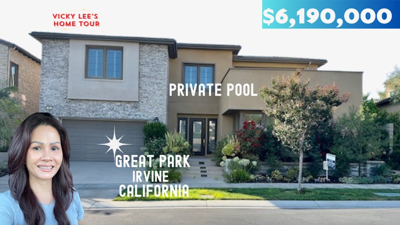 Home Tour | a $6,190,000 home in Great Park Irvine California | Real Estate
