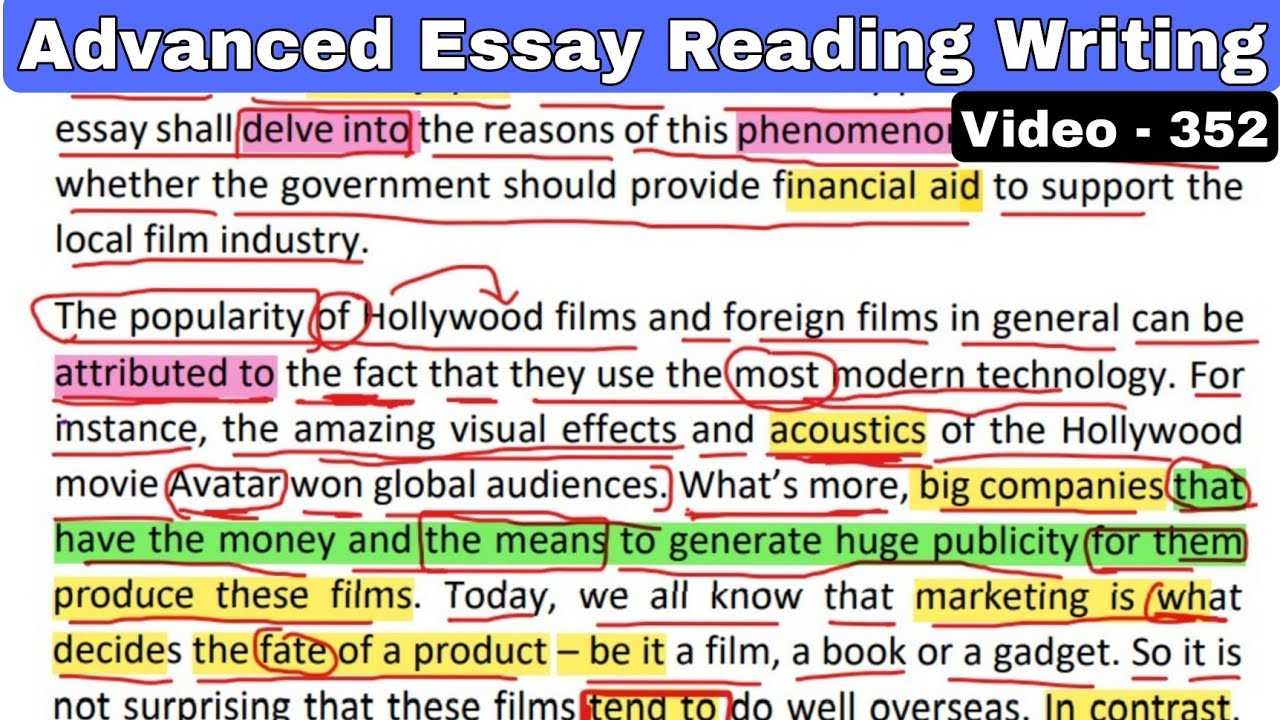 How to read a paragraph | Spoken English Course | Advanced Essay Writing Tips