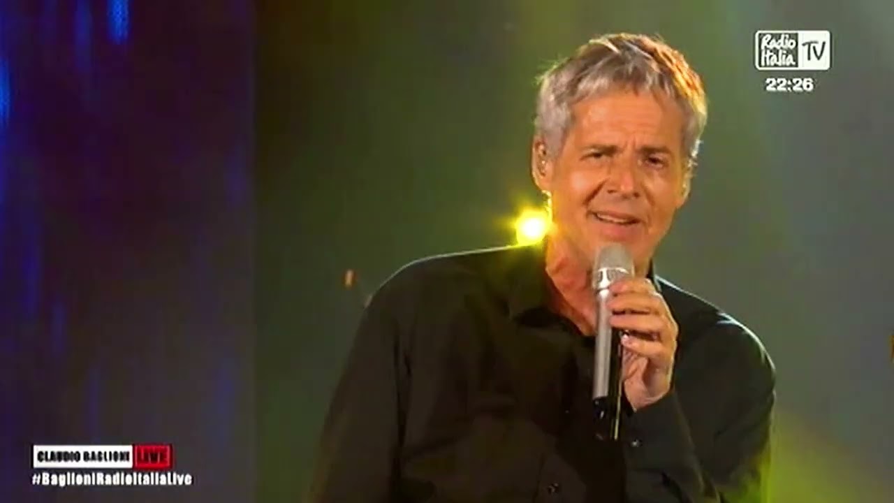 Claudio Baglioni  - Dieci dita - 2014 RadioitaliaTV live