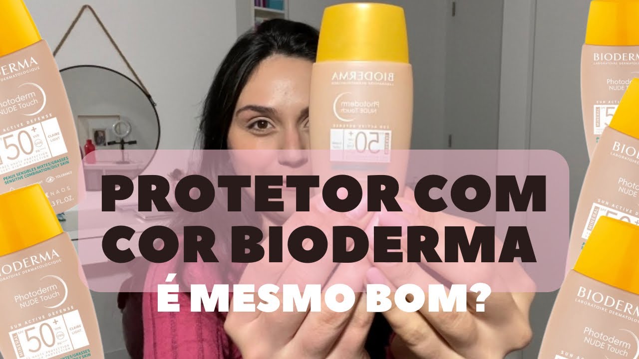 Protetor solar com cor Bioderma | peledebarbi #peleoleosa #protetorsolar