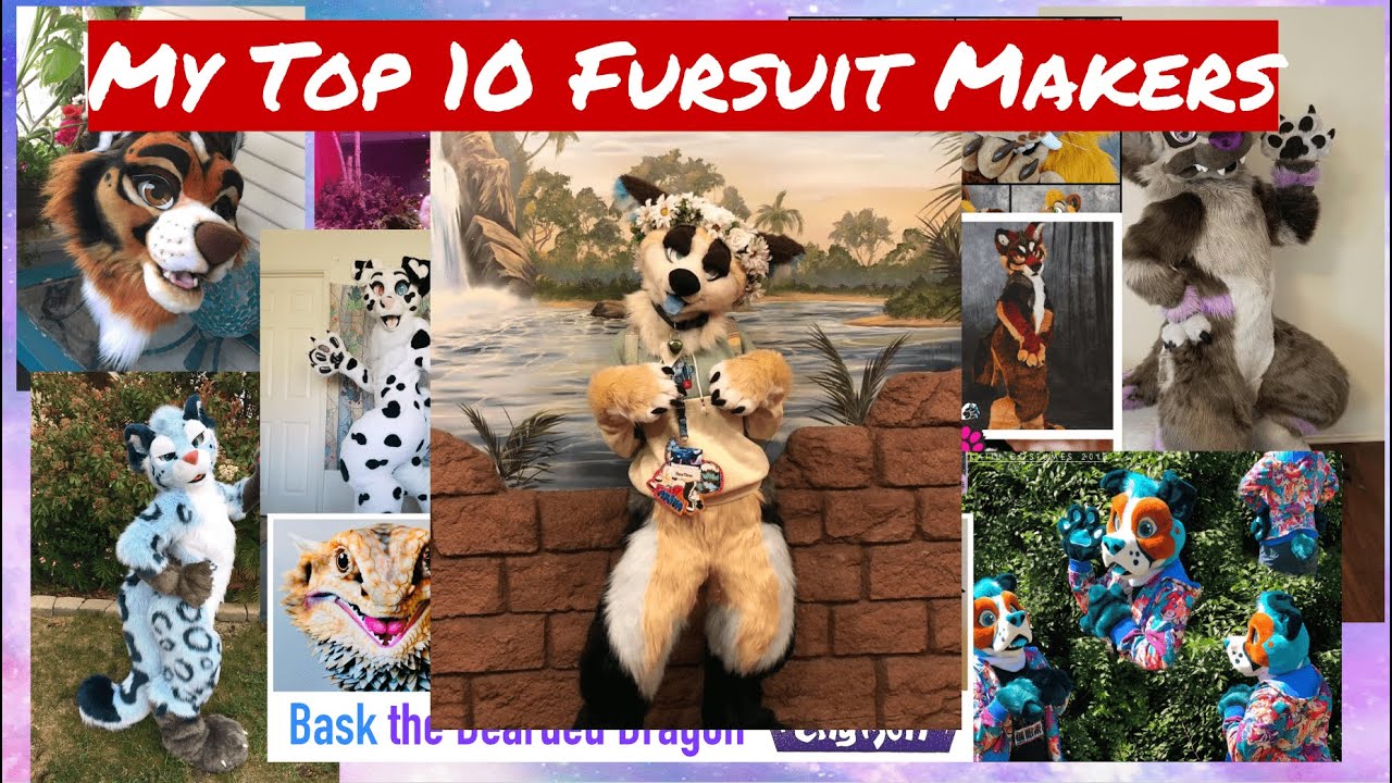 My Top 10 Favorite Fursuit Makers