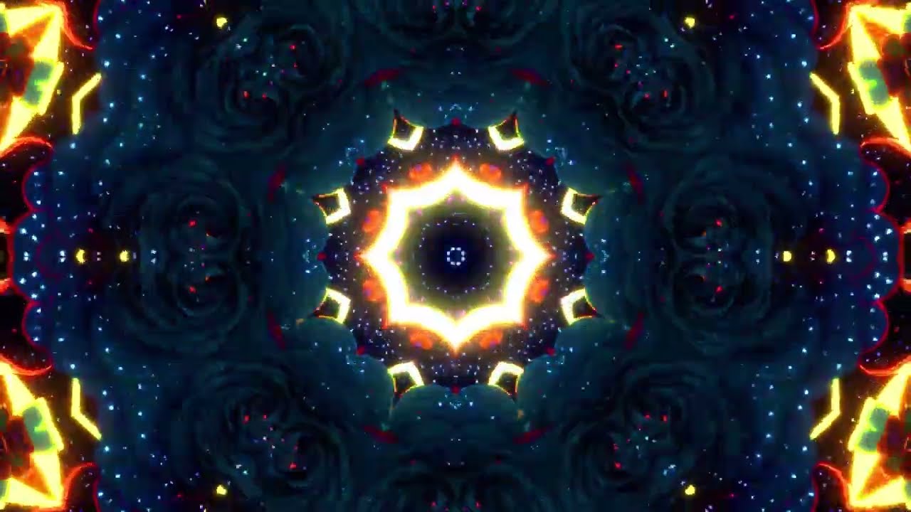 🧩 Mesmerizing Fractal Animation | Mathematical Art Kaleidoscope ❊60fps 🧠