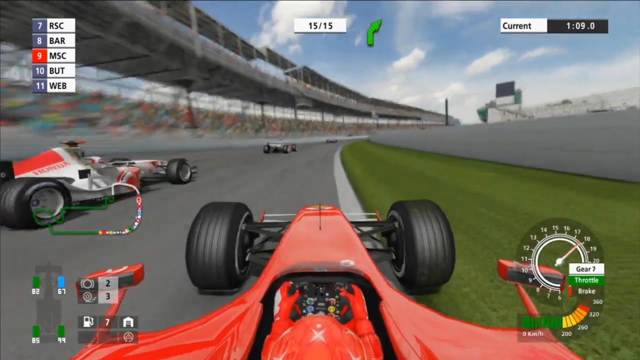 #10 Путь к 1 — Михаэль Шумахер | F1 2006 PS3