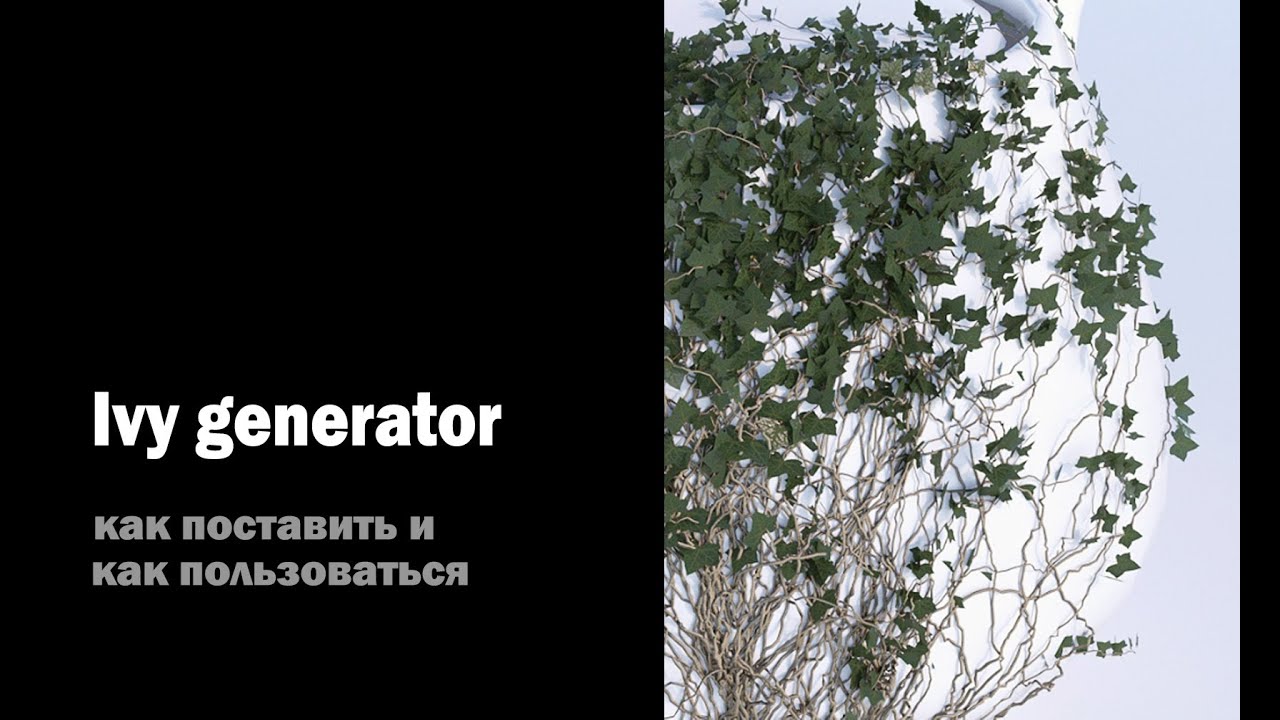 Ivy generator, установка и запуск.