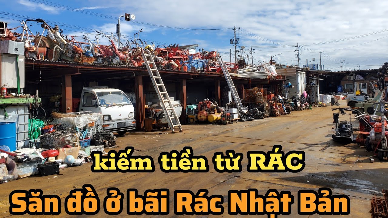 Đi tìm đồ bãi Rác ở Nhật,nhiều đồ còn đẹp nhìn mà tiếc, cái gì cũng là tiền,ở đâu cũng thấy đồ đẹp