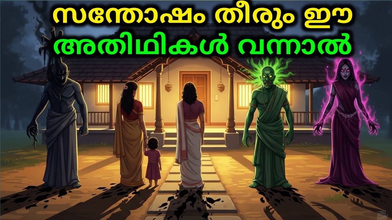 സന്തോഷം തീരുംഈ അതിഥികൾ വന്നാൽ!  malayalam story | Malayalam Kathakal
