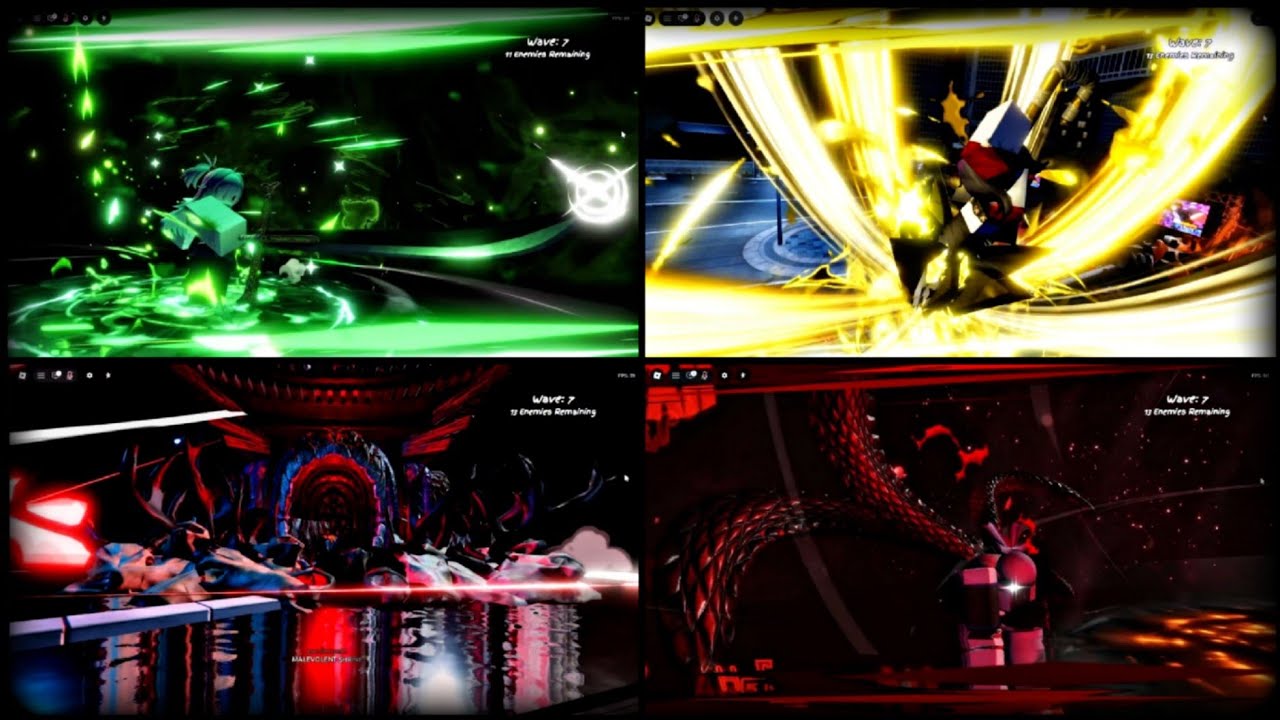 All Weapons + Secret Ultimate Showcase In The New Wave Defense Game | Anime Final Quest
