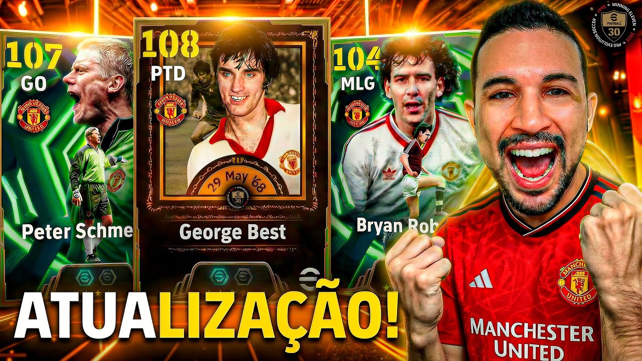 ATUALIZAÇÃO! 😱 GEORGE BEST BIG TIME, GAMEPAD CONFIRMADO 🥶 1K DE MOEDAS FREE NO EFOOTBALL 2026 MOBILE