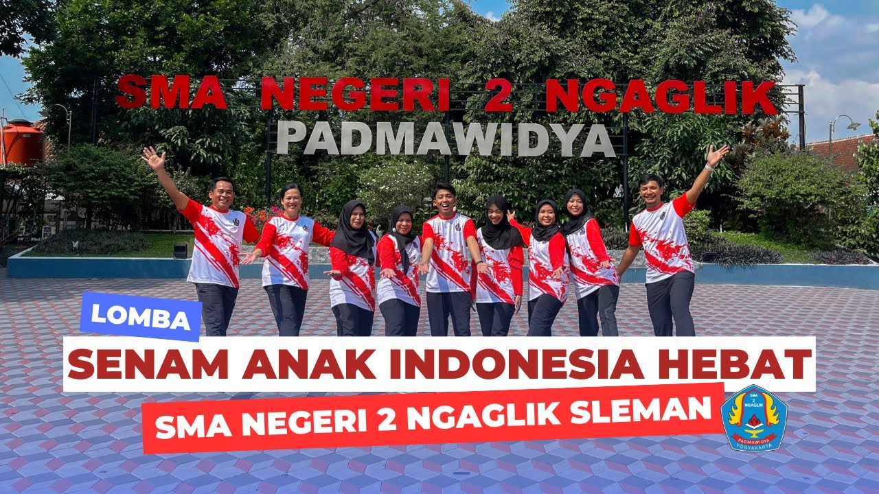 Lomba Senam Anak Indonesia Hebat 2025 DIY _SMA Negeri 2 Ngaglik Sleman_