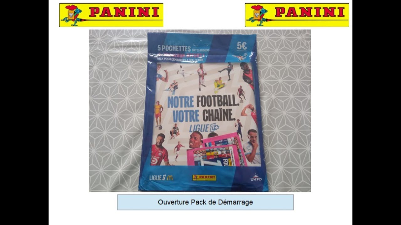 Ouverture pack de démarrage Panini Foot 2025-26 Stickers #panini #viral #stickers #football