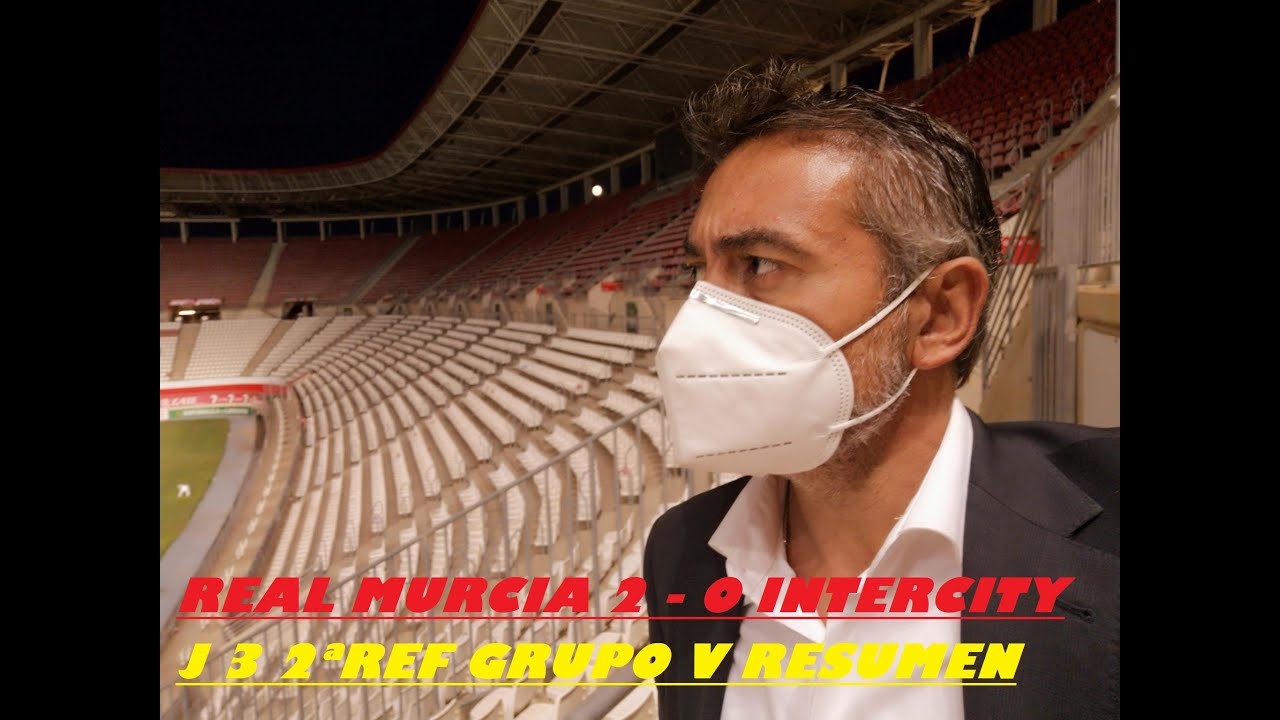 REAL MURCIA 2 - 0 INTERCITY. RESUMEN J3 2ªREF GRUPO V