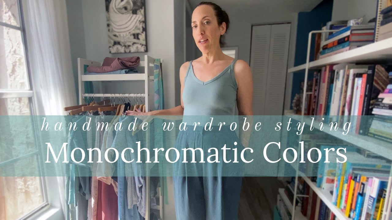 Styling with Monochromatic Colors | My Handmade Wardrobe