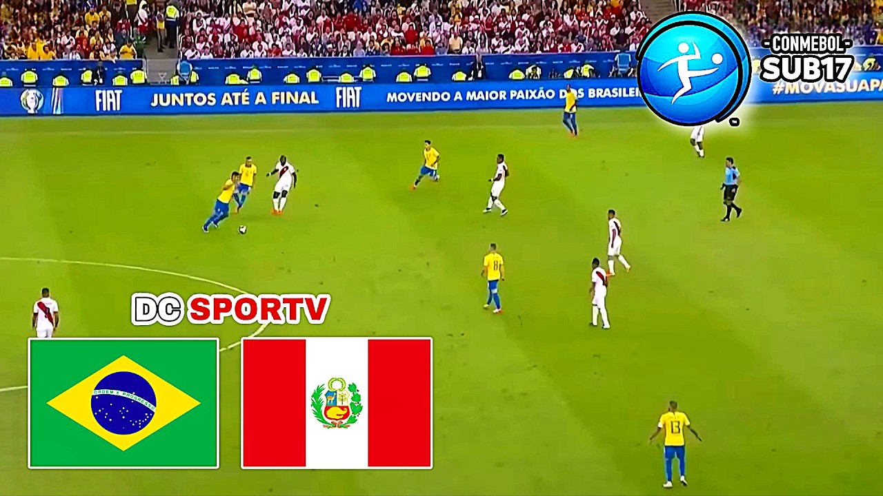 Peru vs Brasil EN VIVO Sudamericano Sub 17 2026