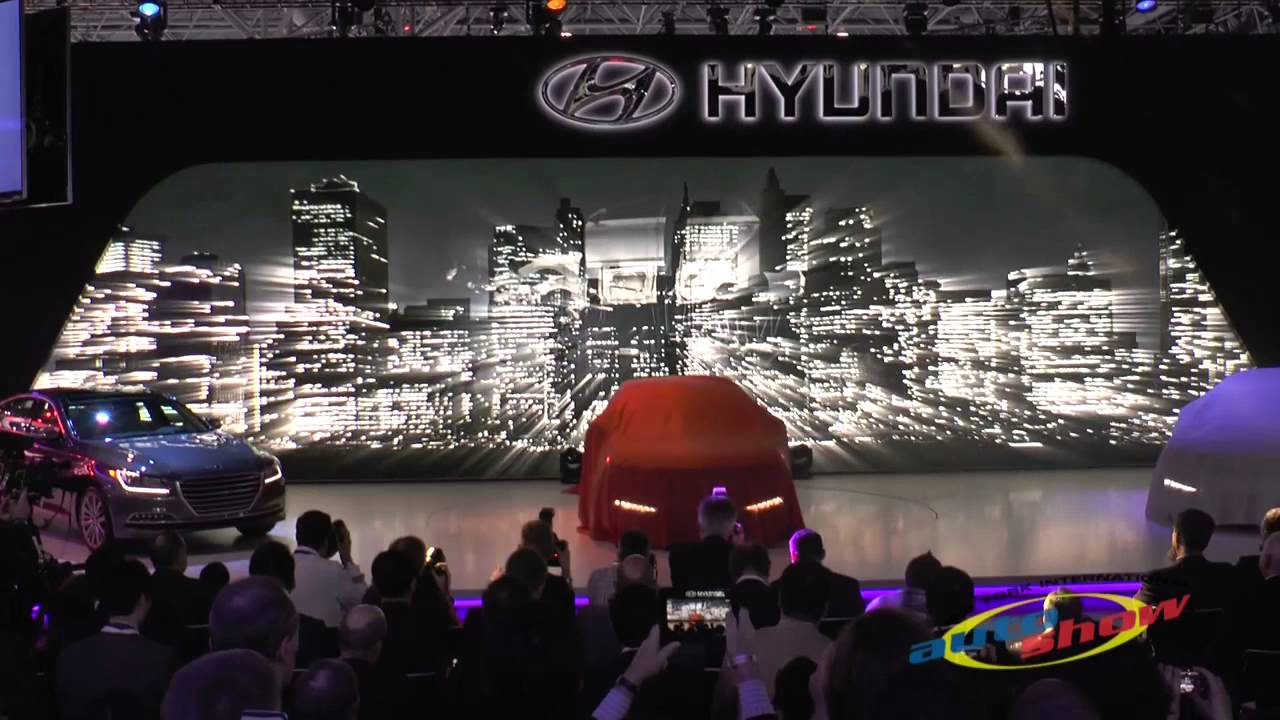 Hyundai introduced its 2015 Sonata at the New York International Auto Show