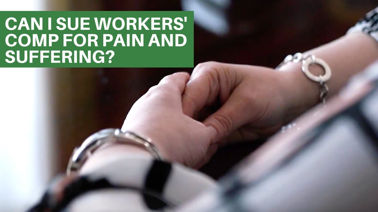 Can I sue workers' comp for pain and suffering? | PA Workers Comp Attorneys