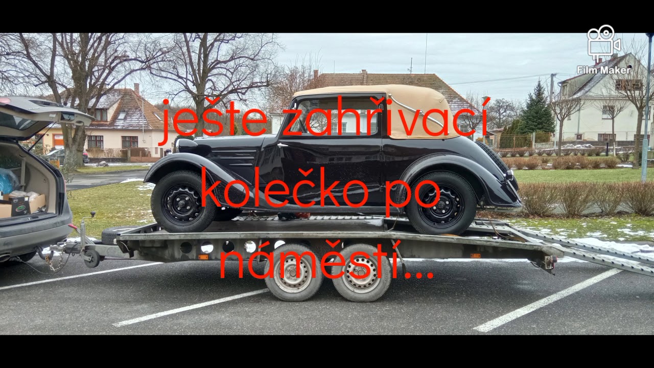 představen&iacute; Tatra 57a polocabrio