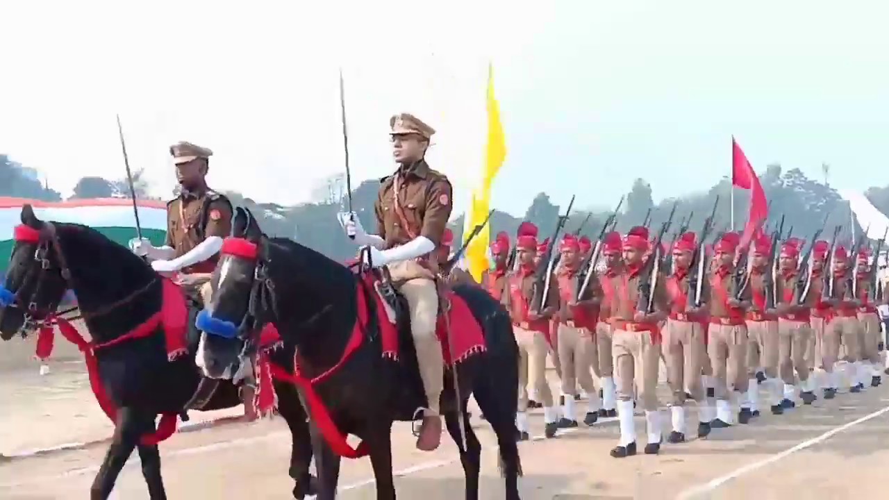 India Republic Day Parade Varanasi Police Line 2020