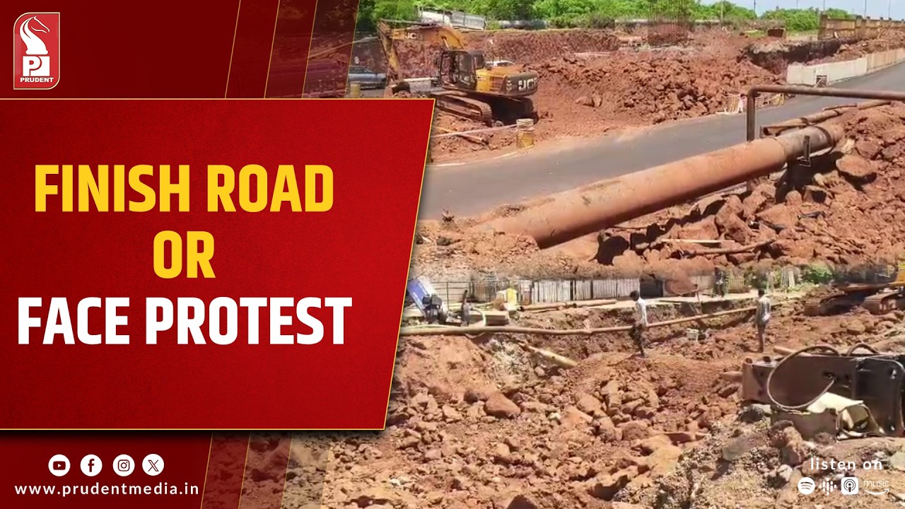 Locals Protest Delays in MES Junction Road Work, Warn of Agitation