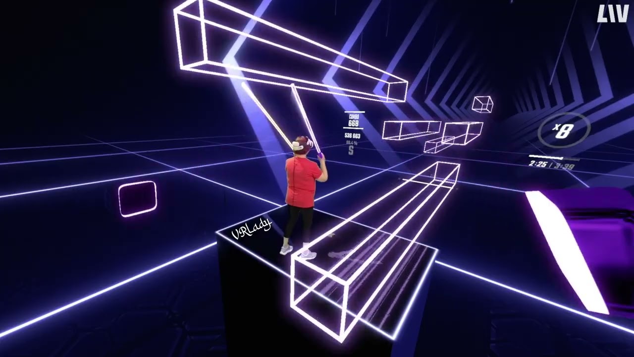 Beat Saber ★ Lindsey Stirling - Monday Not Sick Anymore [FC-S Expert] ★ Mixed Reality