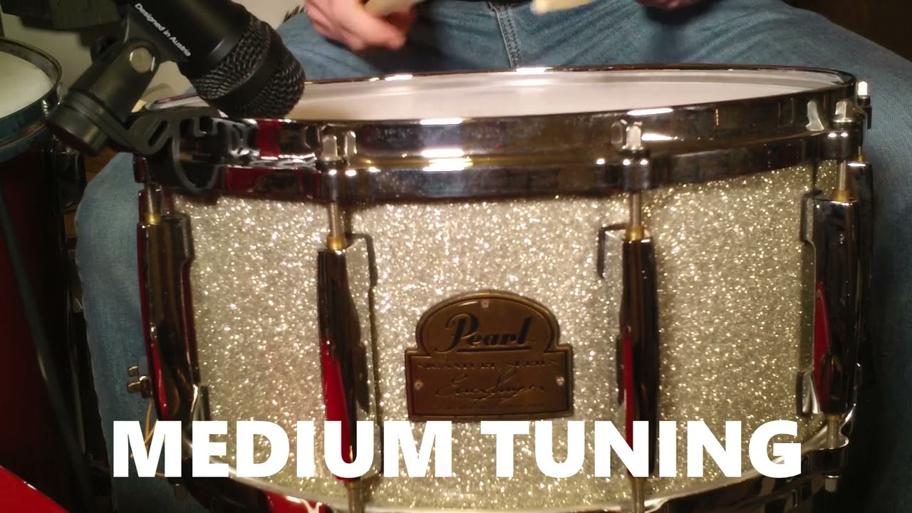 Pearl Eric Singer Maple Snare Drum 14 x 6.5 10 Ply Maple