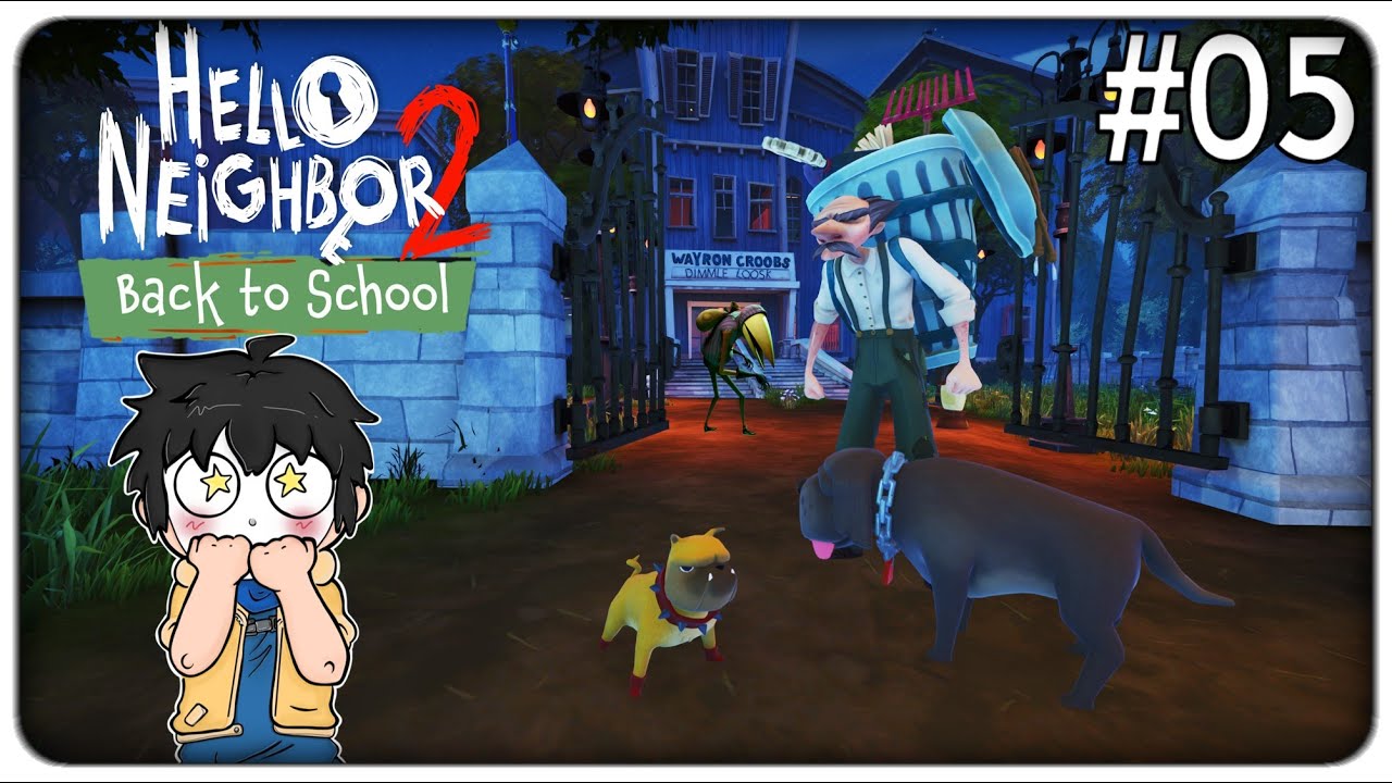 AIUTIAMO IL POVERO PRESIDE AD ANDARSENE DALLA SCUOLA (2° parte) | Hello Neighbor 2 DLC - ep.05