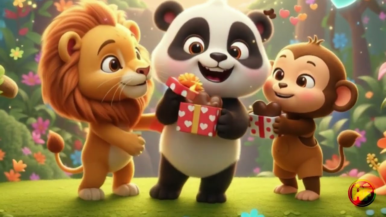 💖 Canción del Amor y la Amistad en la Selva 🦁 | Canciones Infantiles | Have Fun Valentine’s Day