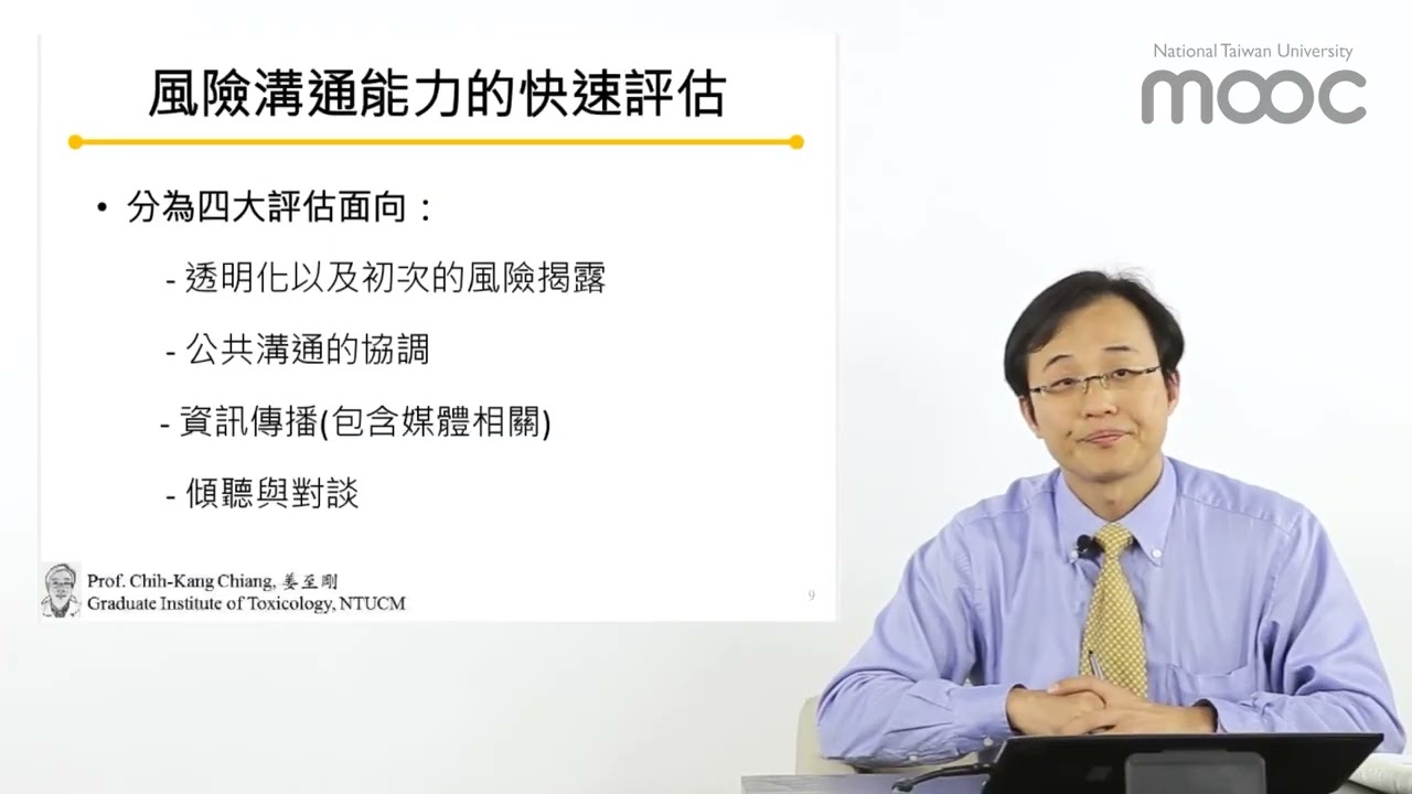食品安全與風險分析 05. 課程回顧