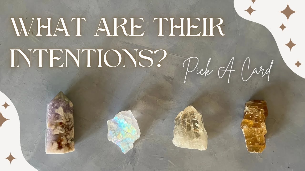 😇😈 What Are The INTENTIONS of The Person on Your Mind? 😈😇 tarot pick a card