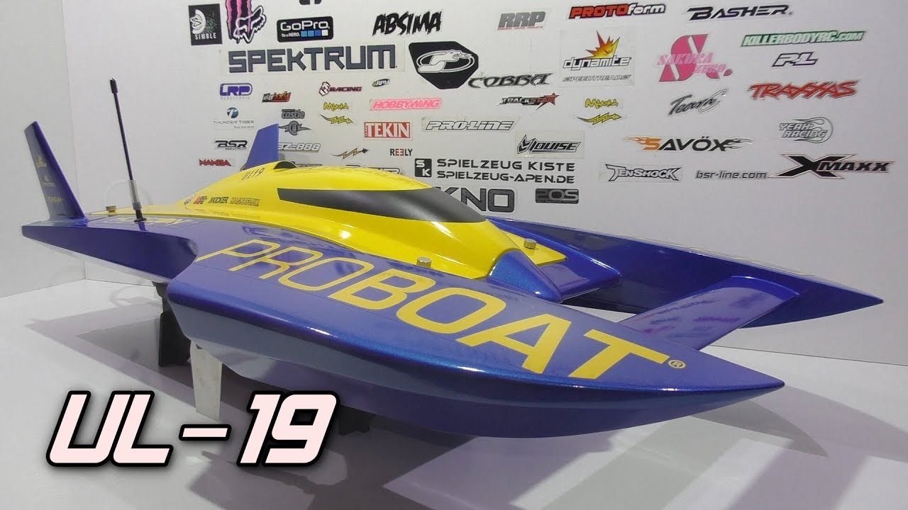 Die Proboat UL-19 Hydroplane im Unboxing [German]