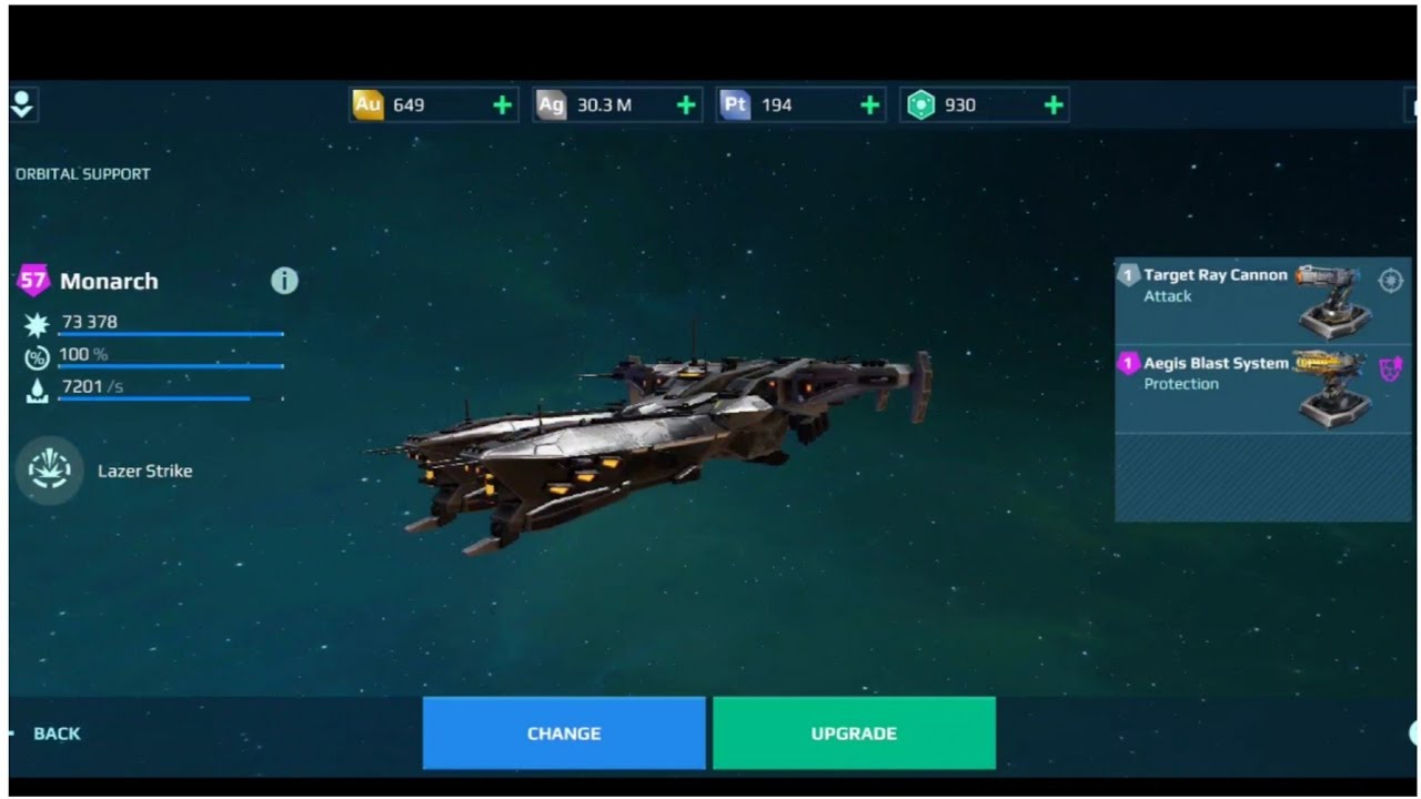 War Robots: Monarch Upgrade & Aegis Blast System Equipment
