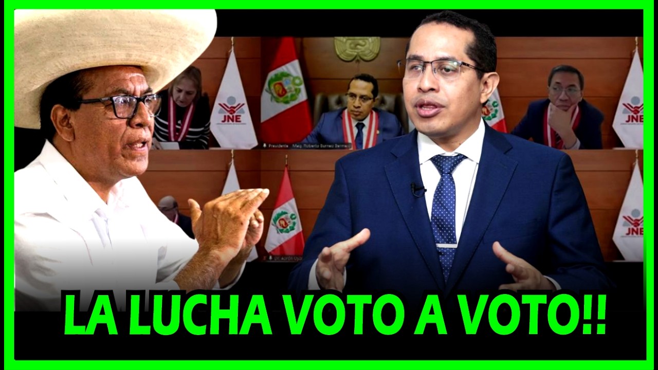 ALERTA!  JUNTOS POR EL PER&Uacute; APELA AL JNE  QUE ACTAS OBSERVADAS PASEN AL RECUENTO DE VOTOS.