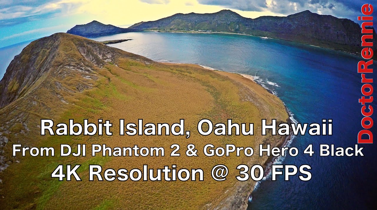 Rabbit Island - Oahu Hawaii in 4K (Ultra HD) @ 30 FPS from DJI Phantom 2 & GoPro Hero 4 Black
