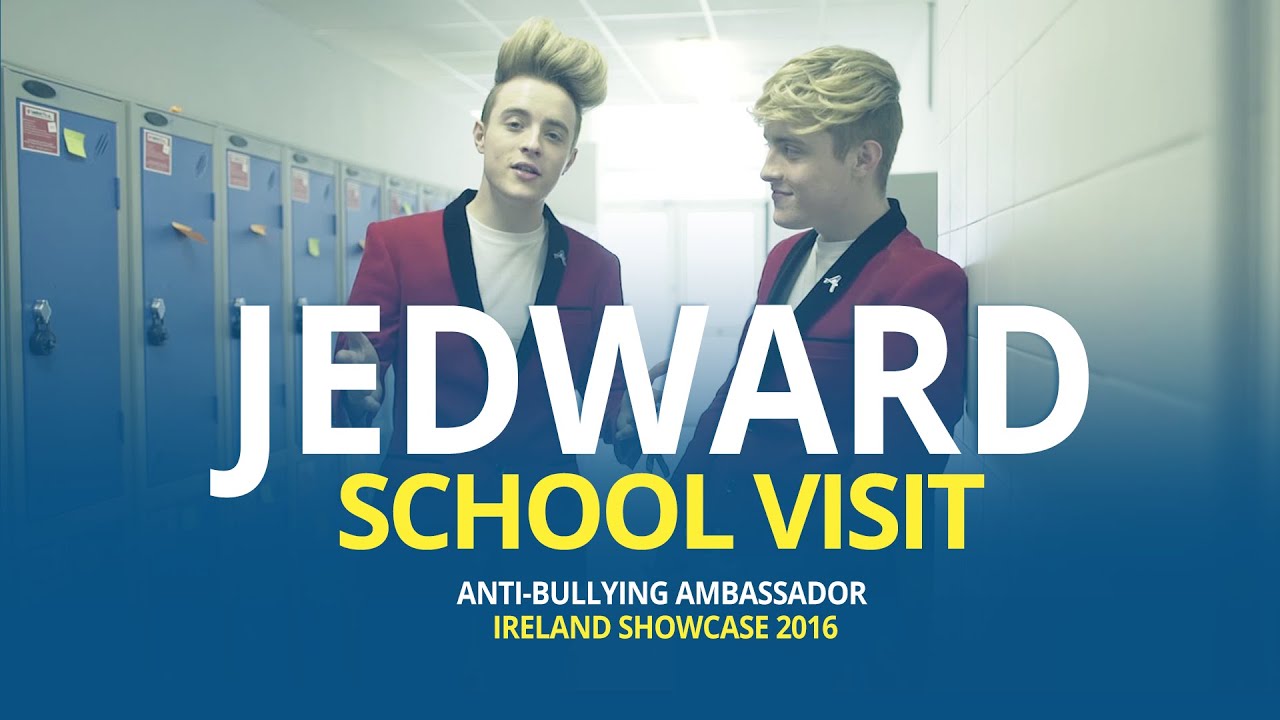 Jedward meet Anti-Bullying Ambassadors from Mount Sackville