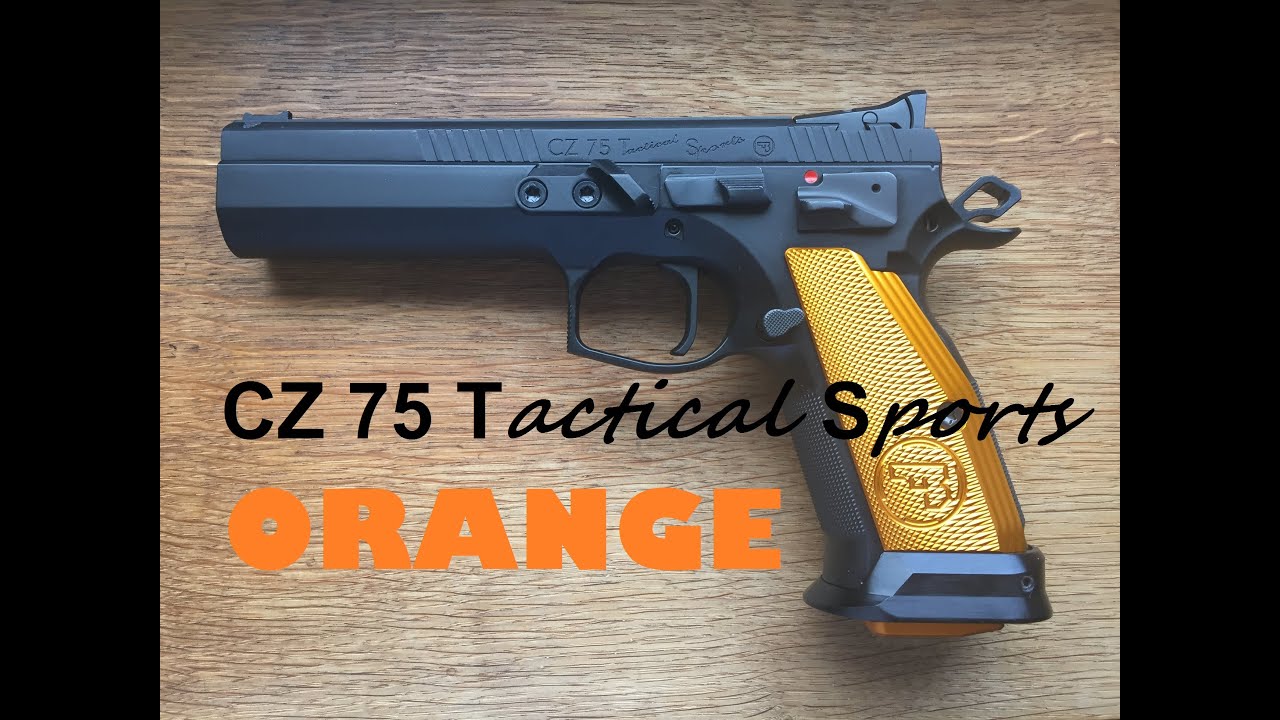 CZ 75 Tactical Sports Orange - Review, Shooting & Unboxing