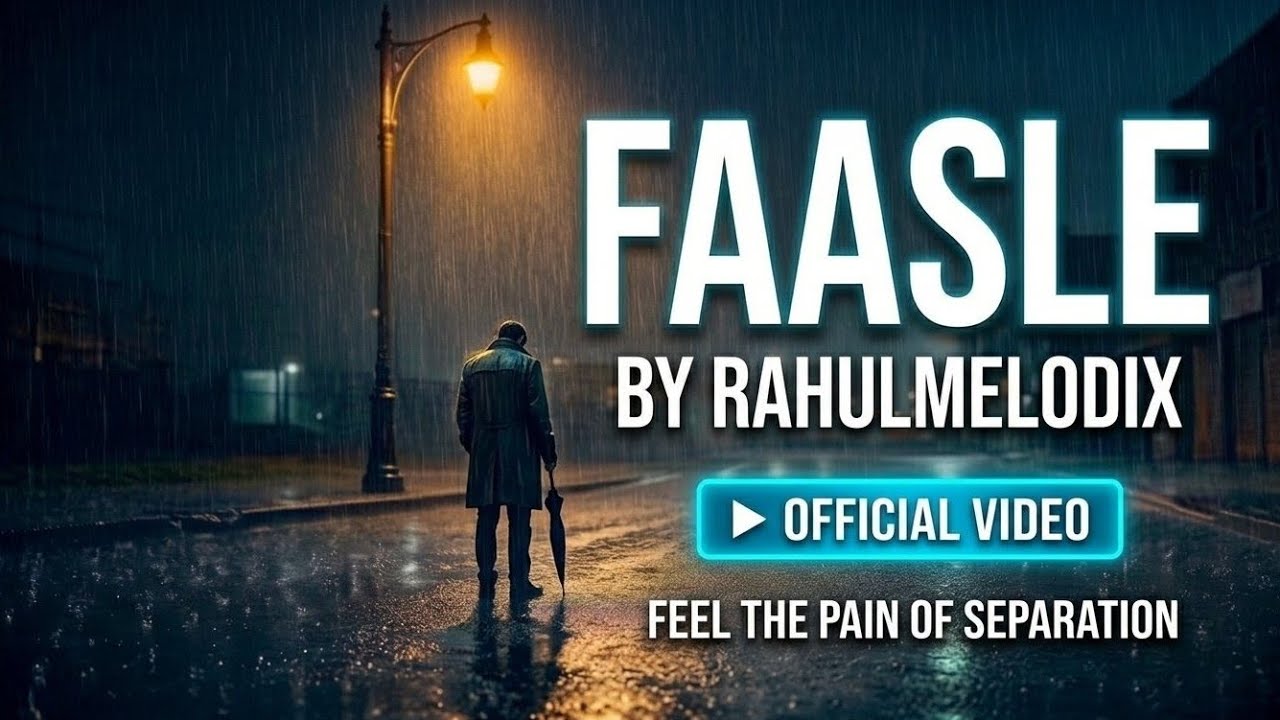 FAASLE - RAHUL | Emotional Rain Song | RahulMelodix