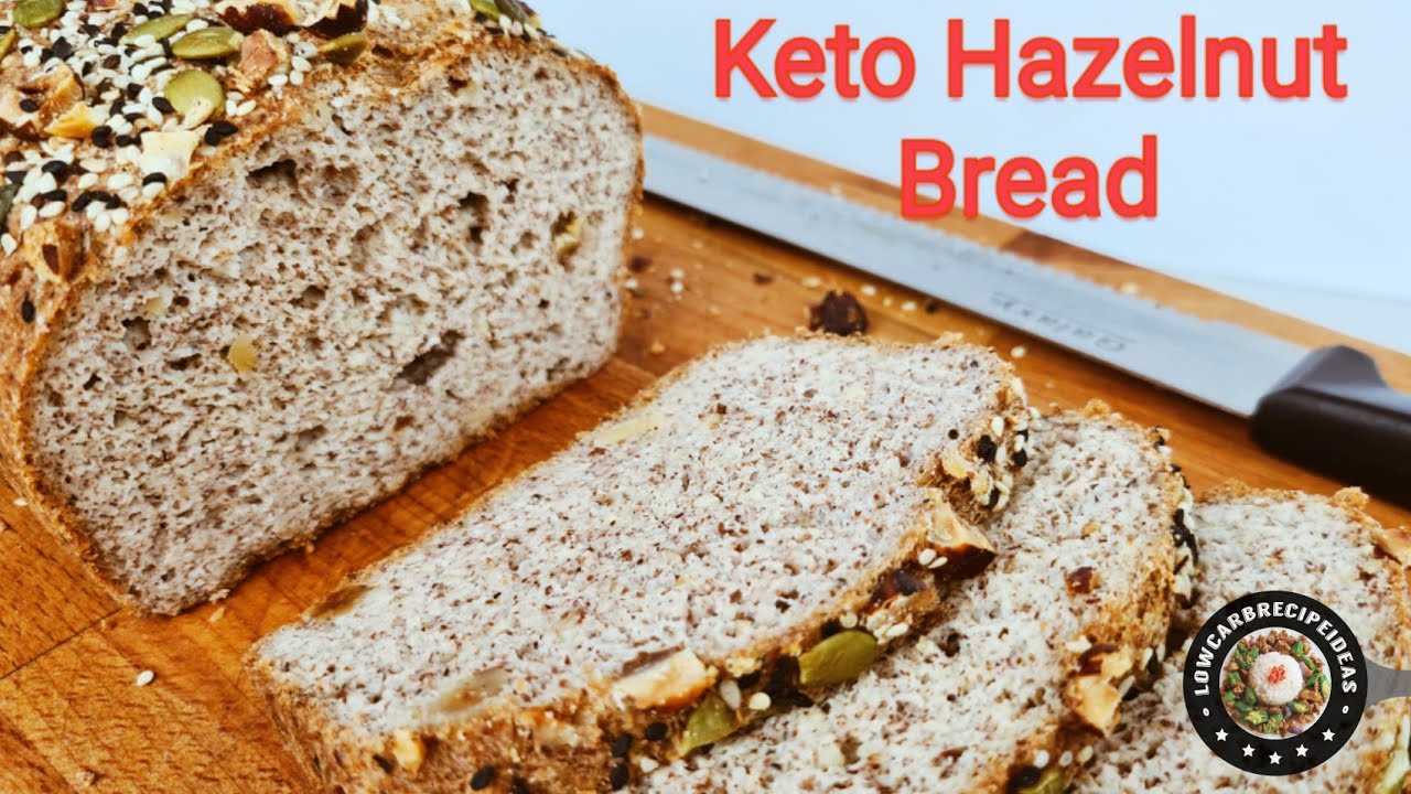 KETO HAZELNUT BREAD - LIGHT, FLUFFY & CRISPY (PLUS TIPS TO OVERCOME COMMON KETO BREAD MISTAKES)