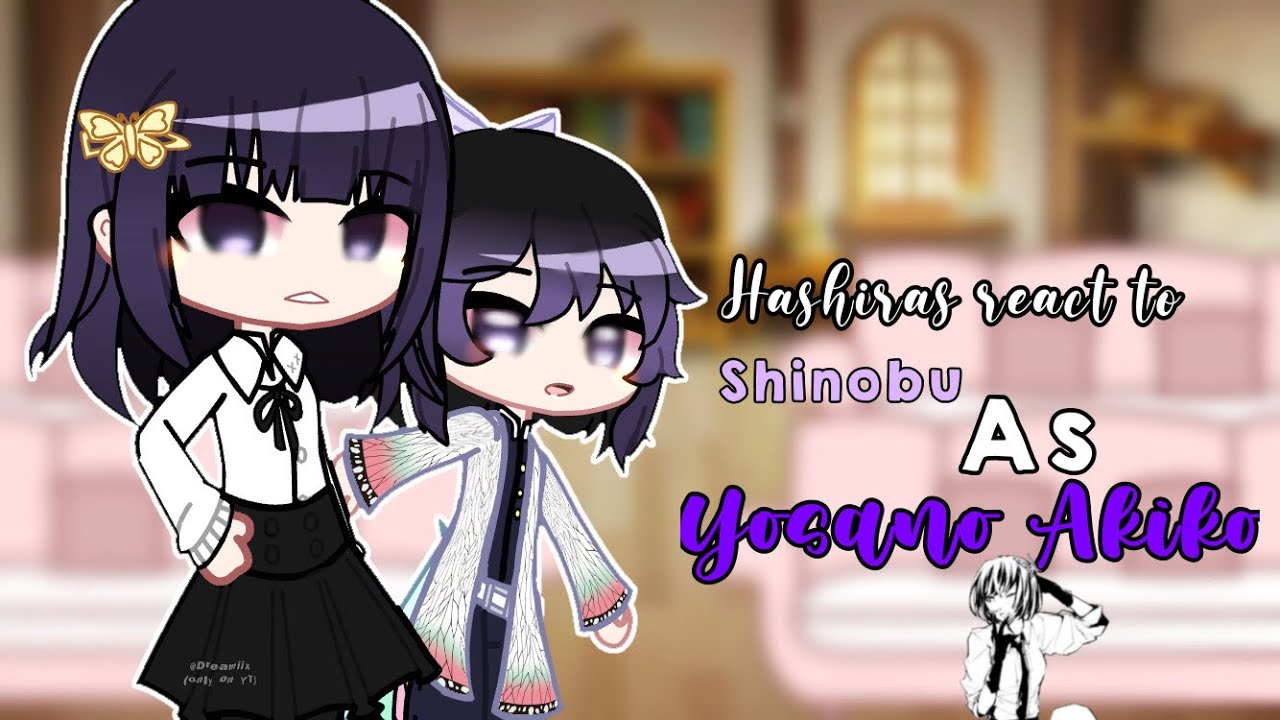 | Hashiras react to Shinobu as Yosano Akiko | 2x speed | 1/2