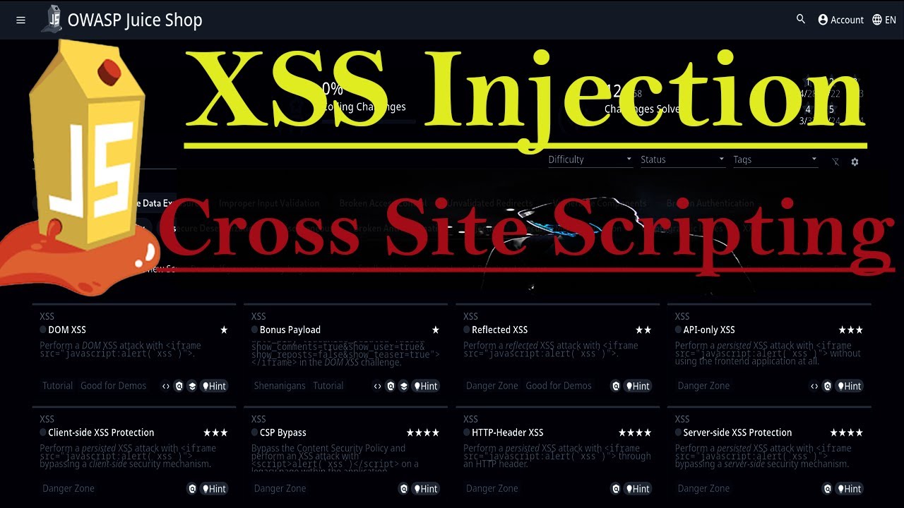 Тестирование безопасности веб-приложений: полное руководство по XSS-инъекциям (OWASP Juice-Shop)
