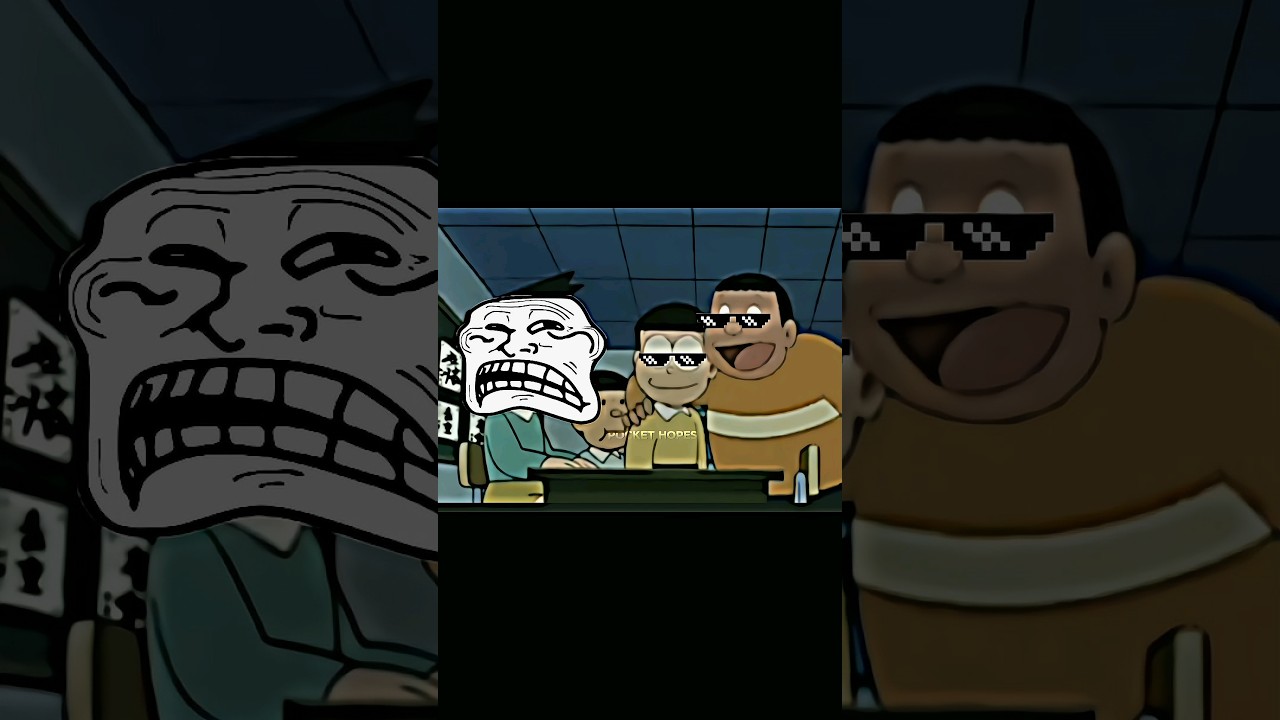 Part 11 | Pockethopes Doraemon Meme Edit  #shorts #sigma #anime  #memes