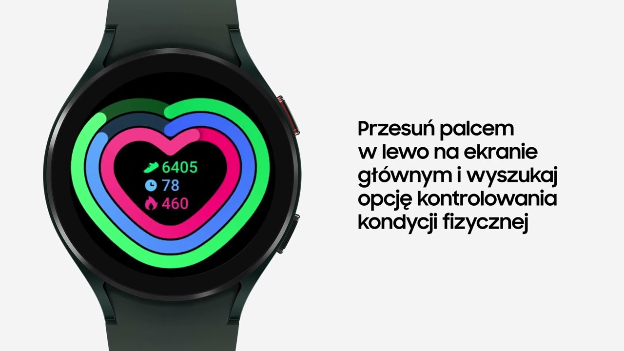 Kontroluj aktywność fizyczną z Galaxy Watch4 | Samsung Polska