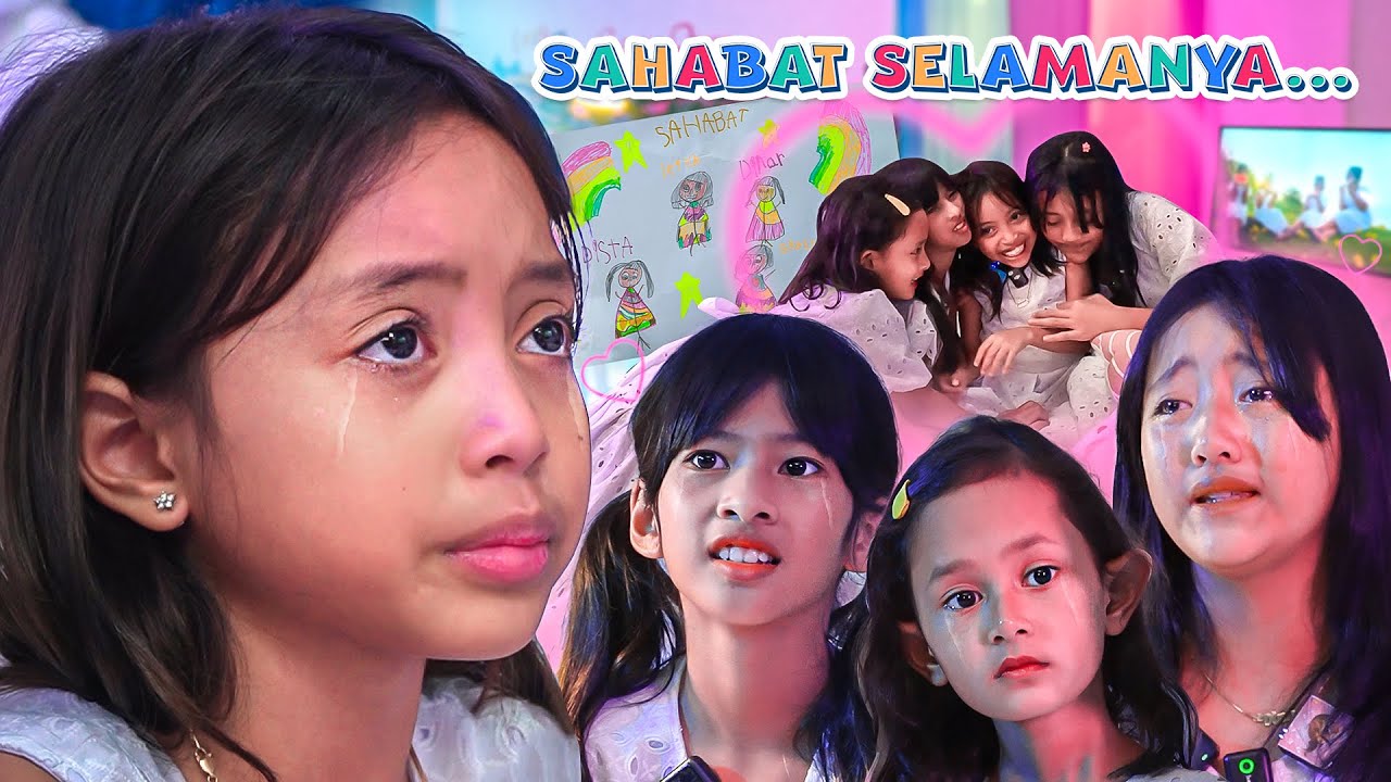 LEIKA TUMPENGAN BARENG SAHABAT 😍 SYUTING MV SAMA BABY DINAR, DISTA, QAIREEN