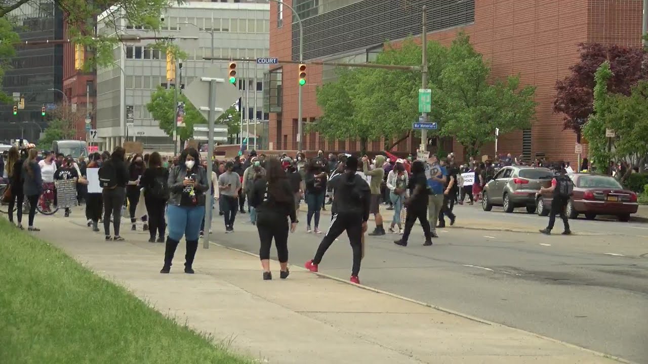 Black Lives Matter rally in Rochester