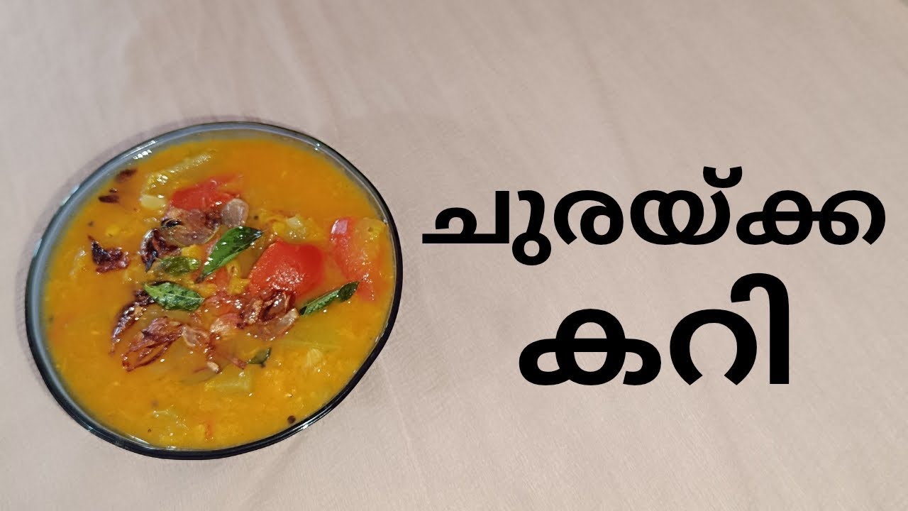 10 മിനിറ്റ് കൊണ്ട് ടെസ്റ്റിയും ഹെൽത്തിയുമായ ചുരയ്ക്ക കറി| churakka curry kerala style|Trinika meria 