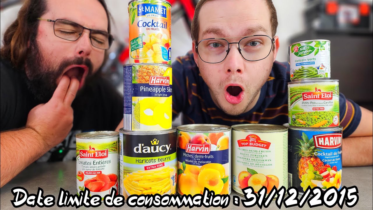 Les Conserves P&eacute;rim&eacute;es, Peut-on les Manger apr&egrave;s Plusieurs Ann&eacute;es ? 🤢