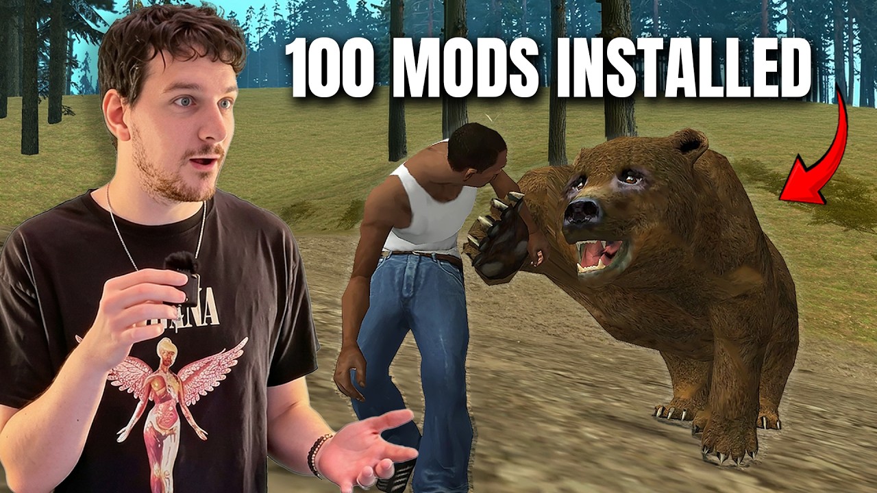I Faithfully Added 100+ Mods to GTA San Andreas