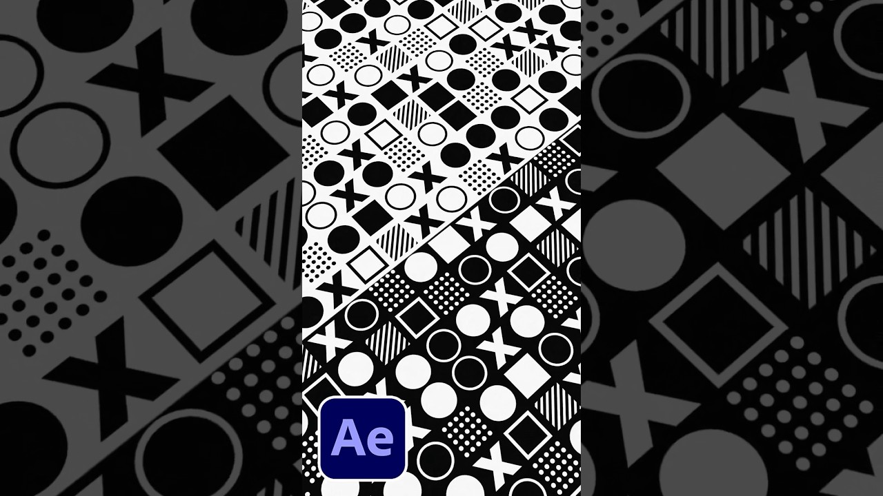 Создайте этот фон с бесконечным движением в After Effects #tutorial