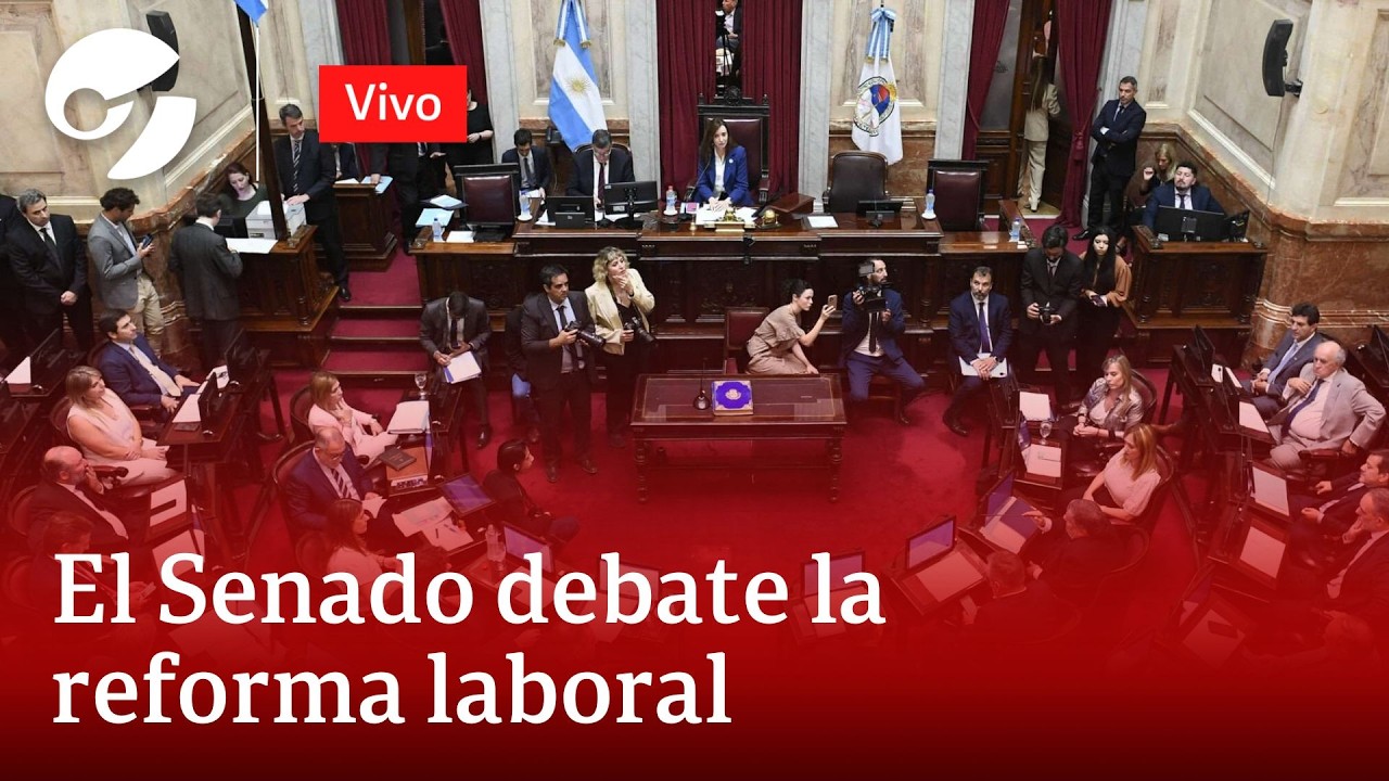 EN VIVO: EL SENADO DEBATE LA REFORMA LABORAL Y LA CGT MARCHA AL CONGRESO