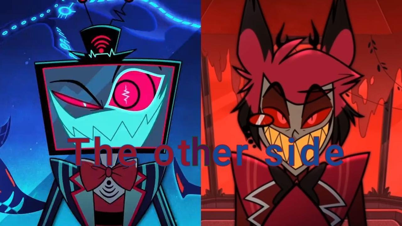 Hazbin hotel Vox and Alastor.AMV.The other side